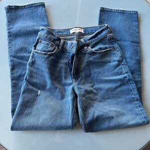 NWOT 90s low rise straight leg curve love Abercrombie